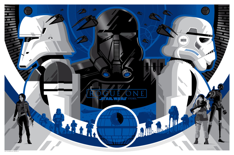 Rogue One by Tom Whalen variant edition.